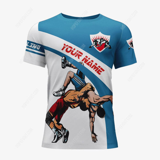 Wrestling Love Shirt, Wrestling Shirt Gift, All Over Printed