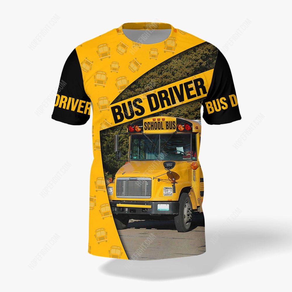 Bus Driver Shirt, Gift For Bus Driver Lover, All Over Printed