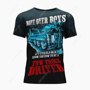 Custom Truck Shirt, Gift For Truck Lover, All Over Printed