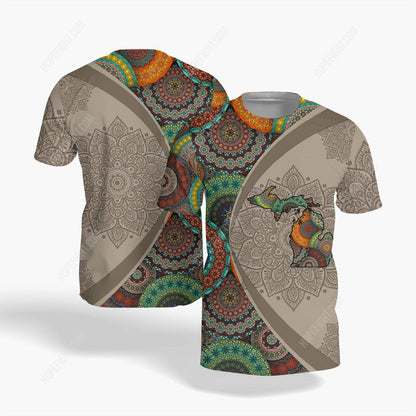 Michigan Shirt, Gift For Michigan Lover, All Over Printed