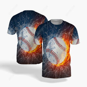 Baseball Shirt, Gift For Baseball Lover, All Over Printed