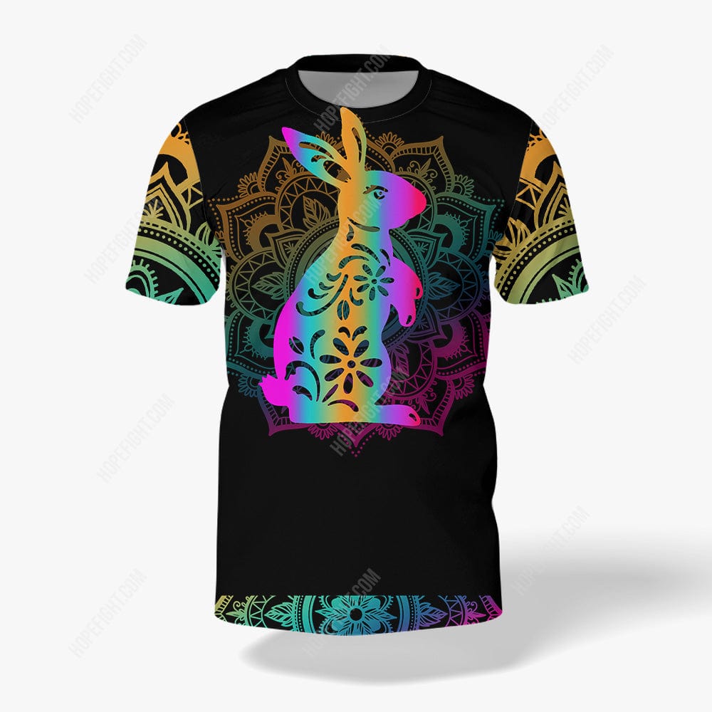 Rabbit Shirt, Gift For Rabbit Lover, All Over Printed