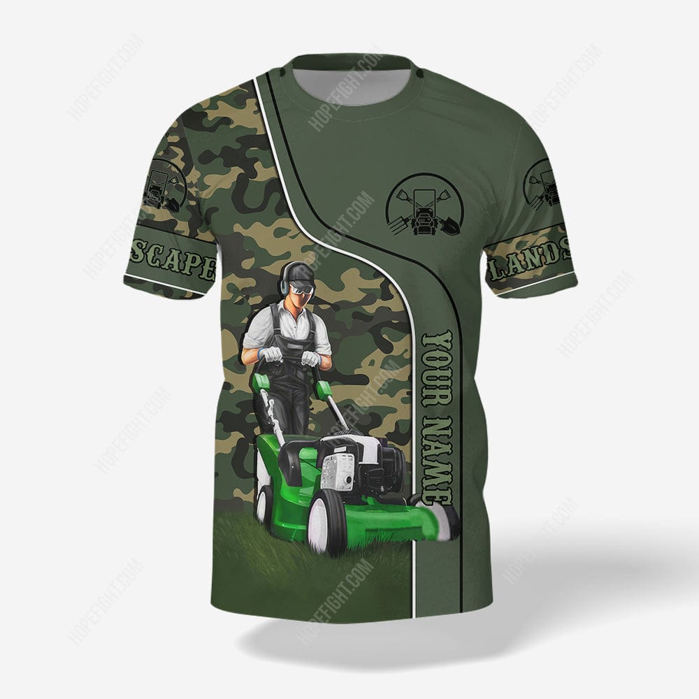 Landscaper Love Shirt, Landscaper Shirt Gift