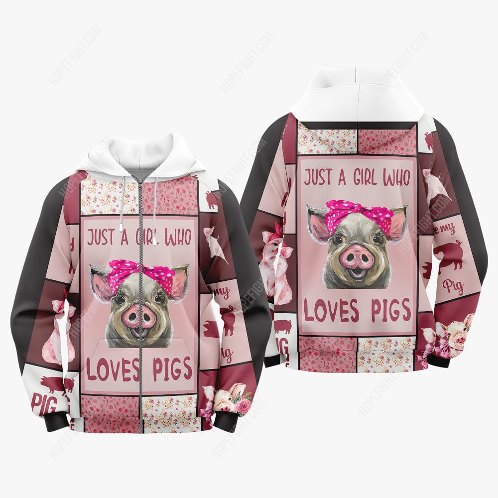 Pig Shirt, Gift For Pig Lover, All Over Printed