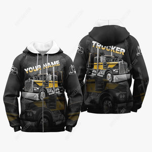 Custom Truck Shirt, Gift For Truck Lover, All Over Printed