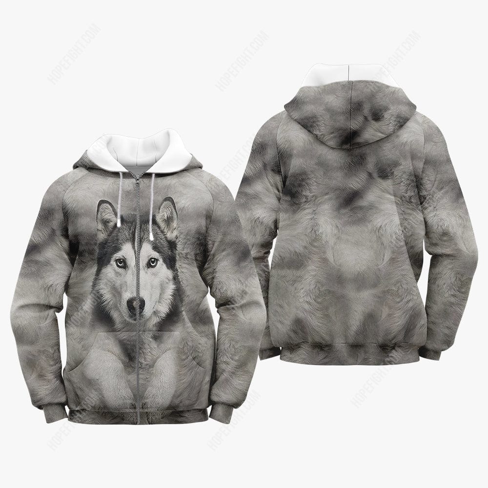 Husky Shirt, Gift For Husky Lover, All Over Printed