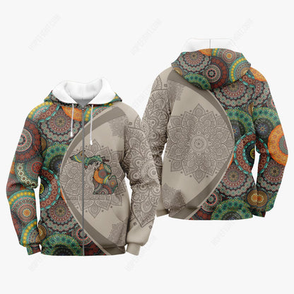 Michigan Shirt, Gift For Michigan Lover, All Over Printed