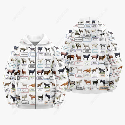 Goat Shirt, Gift For Goat Lover, All Over Printed