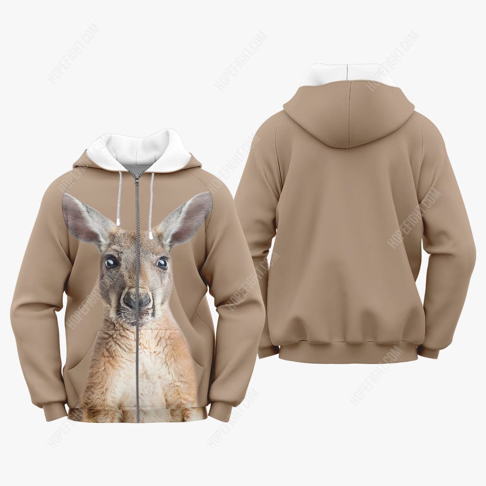 Kangaroo Shirt, Gift For Kangaroo Lover, All Over Printed