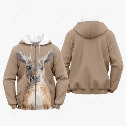 Kangaroo Shirt, Gift For Kangaroo Lover, All Over Printed