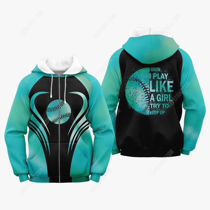 Softball Shirt, Gift For Softball Lover, All Over Printed