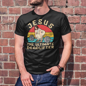 Camiseta de Jesús, el mejor levantador de pesas