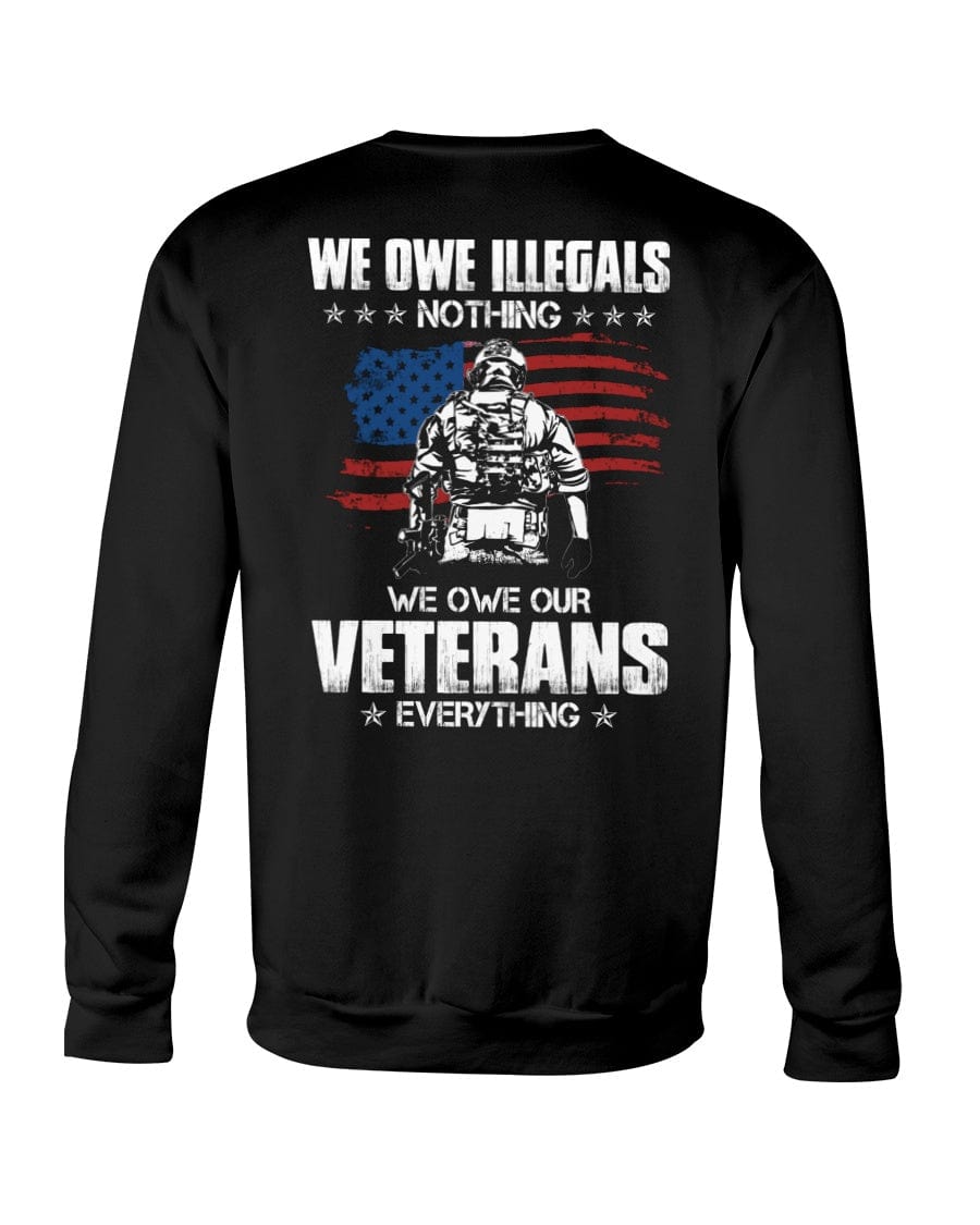 Les debemos todo a nuestros veteranos: hermosa camiseta para veteranos
