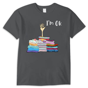 I'm Ok Funny Sewing Long Sleeve Shirts