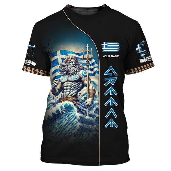 Greece Shirt, Gift For Greece Lover, All Over Printed