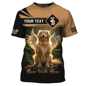 Golden Retriever Shirt, Gift For Dog Lover, All Over Printed