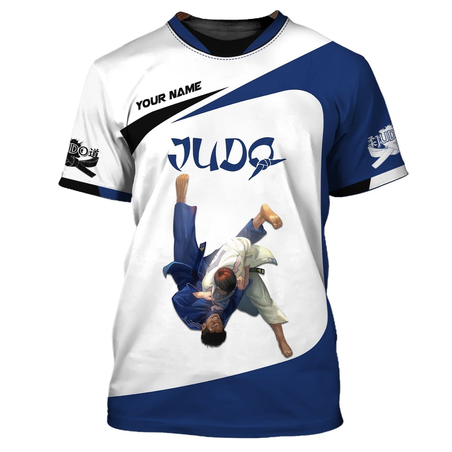 Judo Personalized Name 3D Shirt Custom Name, All Over Printed