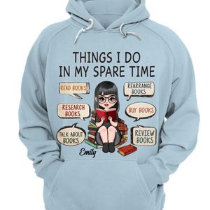 Personalized School T-shirt - Things I Do In My Spare Time