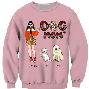 Camiseta personalizada para amantes de los perros - Dogs Mom