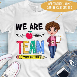 Camiseta personalizada para profesores - Somos equipo