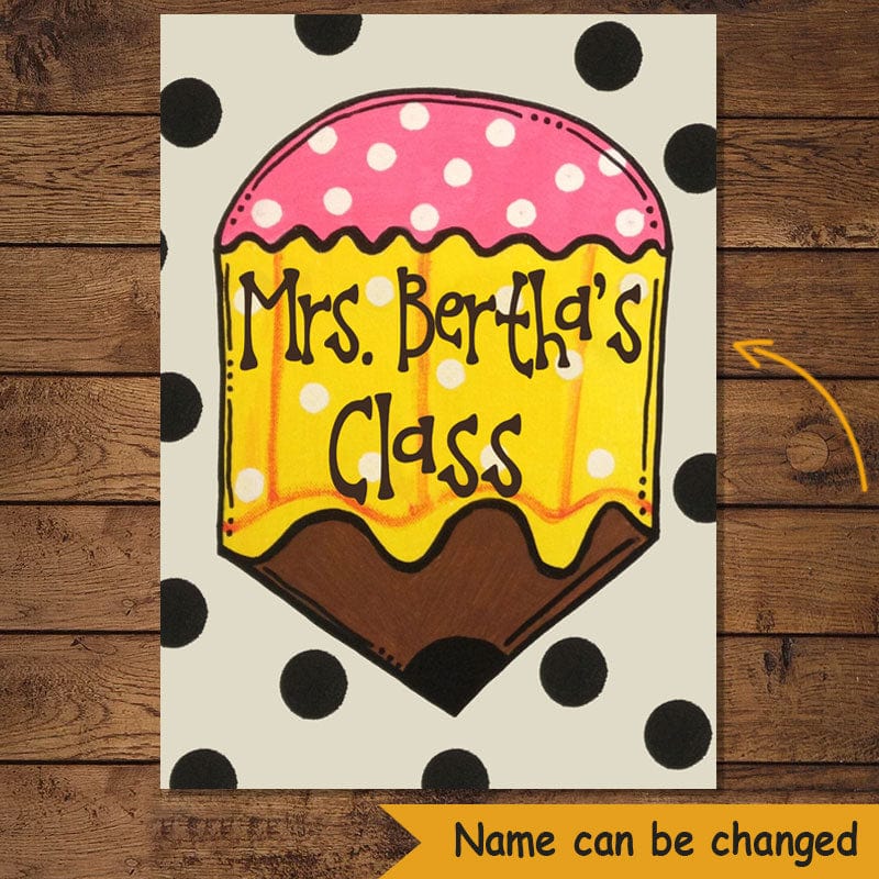 Personalized Teacher Canvas, Poster - The Enlightener's Tribute