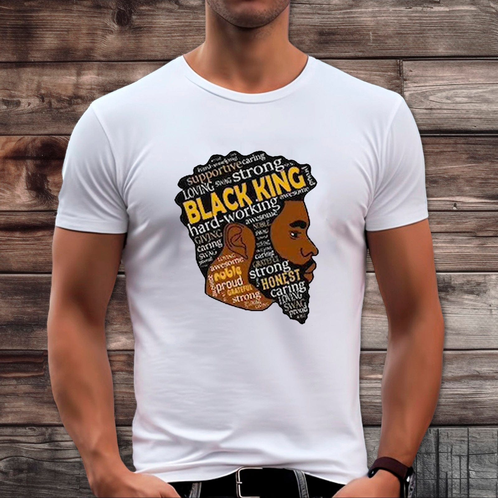 Black King African American Shirts