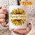 Personalized Sunflower Mug - Kissed Memories For Your Name & Family