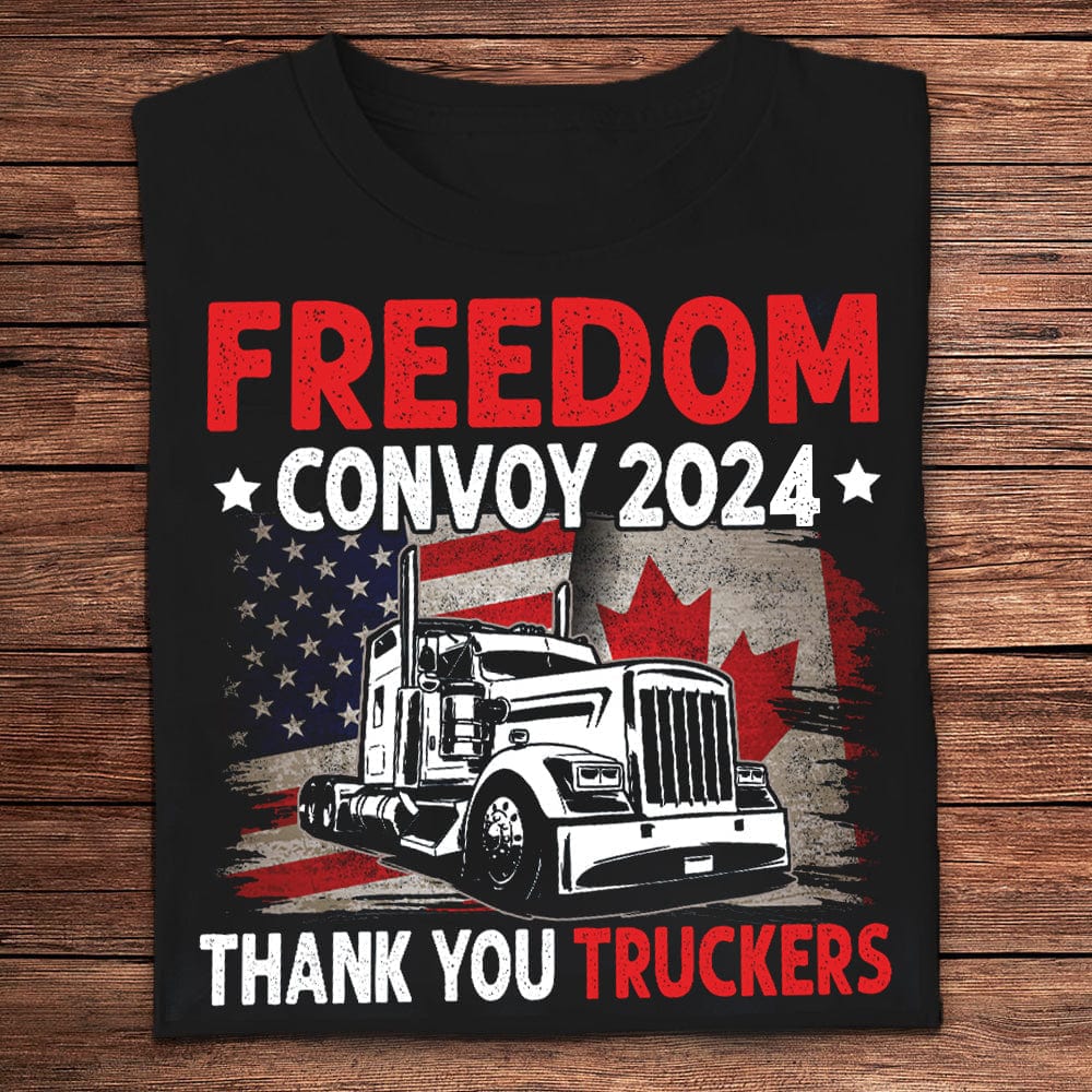 Freedom Convoy 2024 Thank You Truckers Shirts