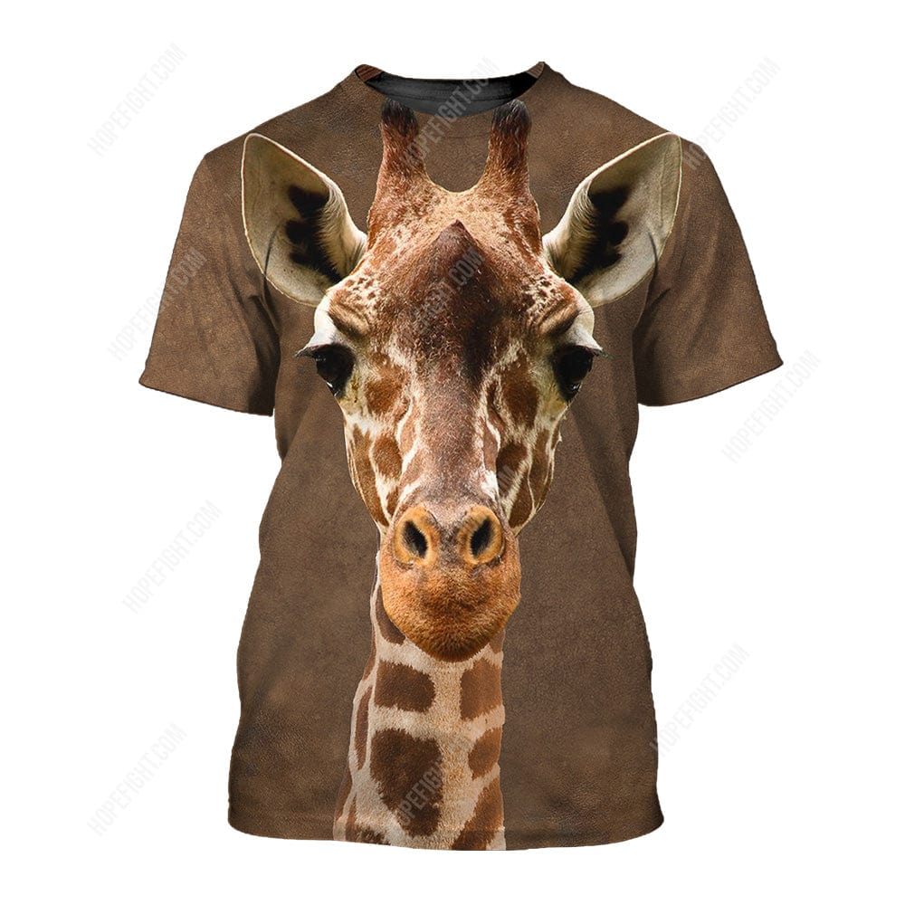 Giraffe Love Shirt, Giraffe Shirt Gift