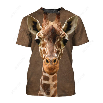 Giraffe Love Shirt, Giraffe Shirt Gift