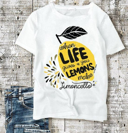 Cuando la vida te da limones, haz limoncello Camiseta de limón
