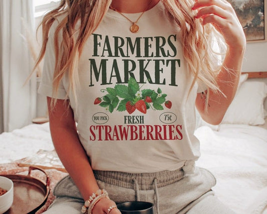 Farmers Market Fresh Strawberries Shirt