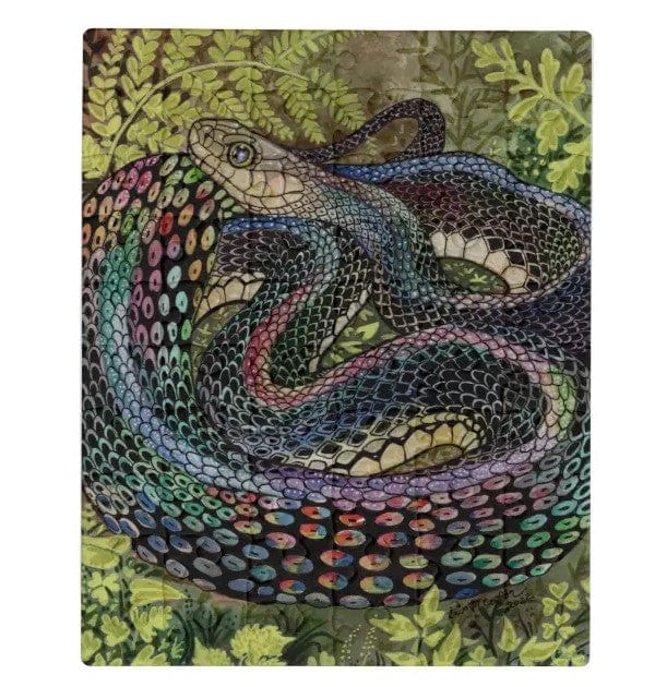 Gardener Snake Study Beyond the Skin Jigsaw Puzzle, Autism Toys For Kids, Adults, Whimsical Jigsaw Puzzle