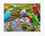 Jigsaw Puzzle Parrots In The Tropical Forest Of Bright Color, Autism Toys For Kids, Adults, Whimsical Jigsaw Puzzle