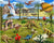 World's Dinosaur Jigsaw Puzzle, Whimsical Jigsaw Puzzle, Autism Toys For Kids, Adults