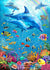 Dolphin Deep Jigsaw Puzzle, Autism Toys For Kids, Adults, Whimsical Jigsaw Puzzle