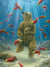 Bear The Swimmer Jigsaw Puzzle, Autism Toys For Kids, Adults, Whimsical Jigsaw Puzzle