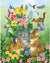 A Touch Of Spring Cute Bunnies Jigsaw Puzzle, Autism Toys For Kids, Adults, Whimsical Jigsaw Puzzle