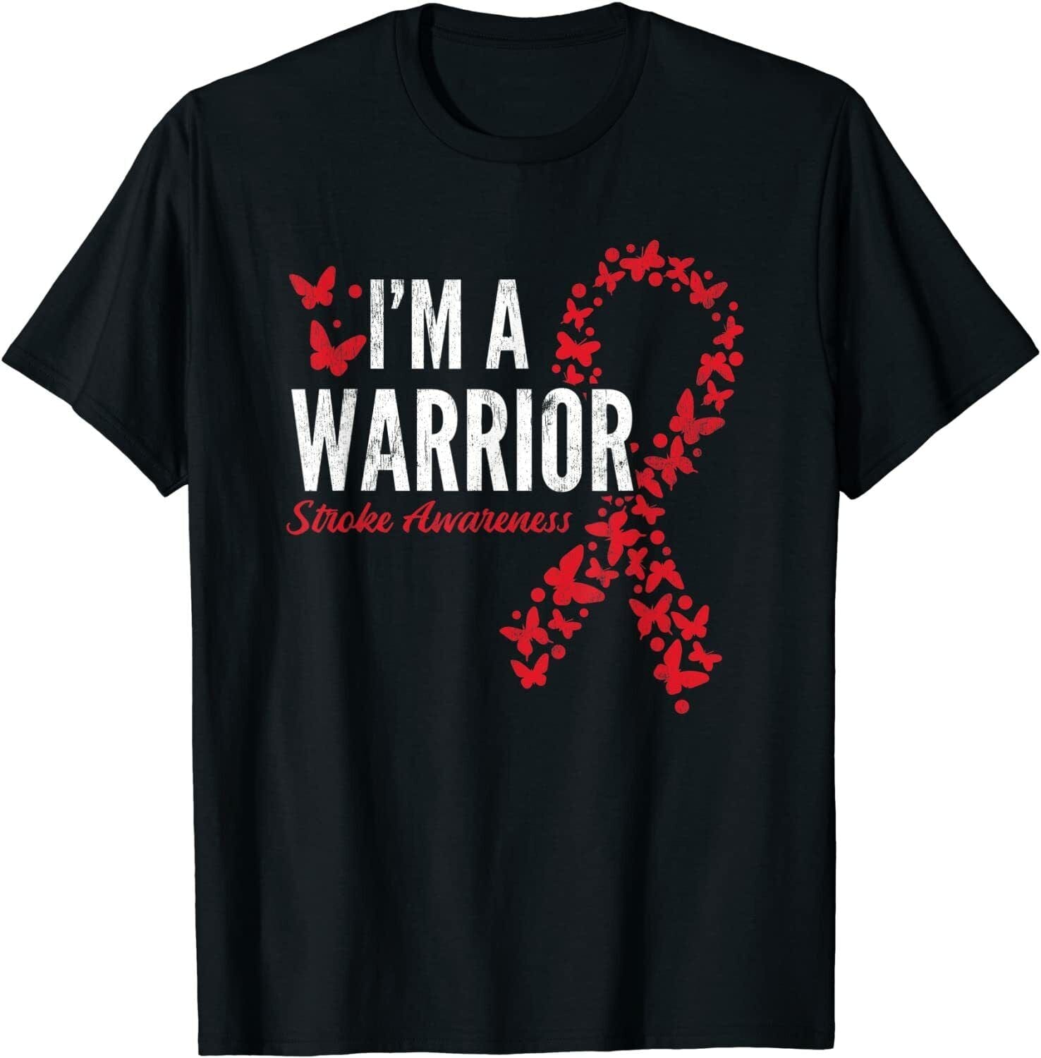 I'm A Warrior Stroke Awareness Stroke Survivor Shirt