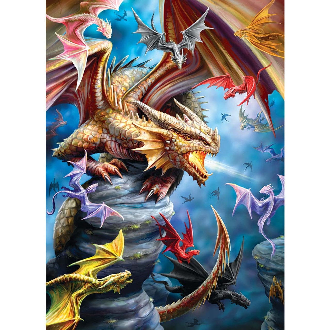 Dragon Clan Jigsaw Puzzle, Autism Toys For Kids, Adults, Whimsical Jigsaw Puzzle