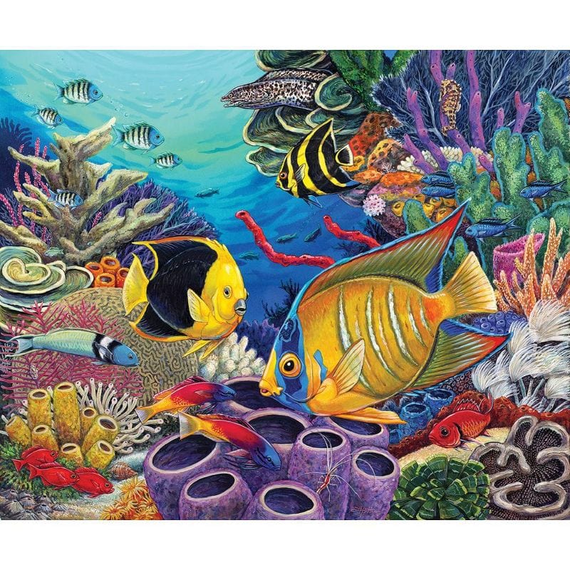 Under The Sea Ocean Jigsaw Puzzle, Whimsical Jigsaw Puzzle, Autism Toys For Kids, Adults