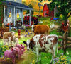 Gathering In The Farm Jigsaw Puzzle, Autism Toys For Kids, Adults