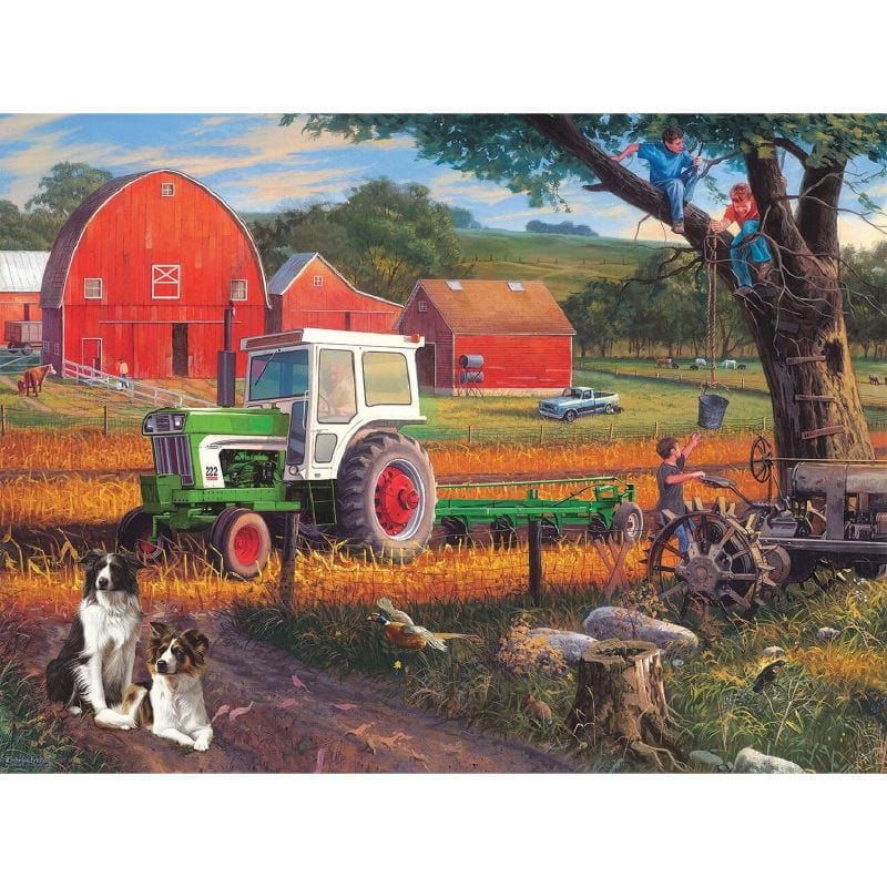 The Farm Jigsaw Puzzle, Autism Toys For Kids, Adults, Whimsical Jigsaw Puzzle