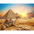 Giza Sunrise Ancient Egypt Pyramid Camel Jigsaw Puzzle, Autism Toys For Kids, Adults