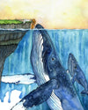 Whale And Girl Jigsaw Puzzle, Autism Toys For Kids, Adults