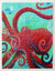 Red Octopus Jigsaw Puzzle, Autism Toys For Kids, Adults