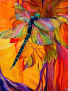 Dragonfly Painting Jigsaw Puzzle, Autism Toys For Kids, Adults, Whimsical Jigsaw Puzzle