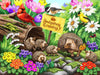 Hedgehog Crossing Jigsaw Puzzle, Autism Toys For Kids, Adults, Whimsical Jigsaw Puzzle
