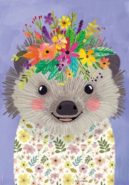 Funny Hedgehog Jigsaw Puzzle, Autism Toys For Kids, Adults