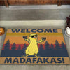 Welcome Madafakas Chicken Doormat